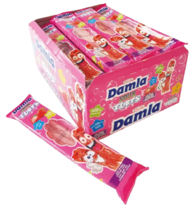 DAMLA SOUR TUBES STRAWBERRY